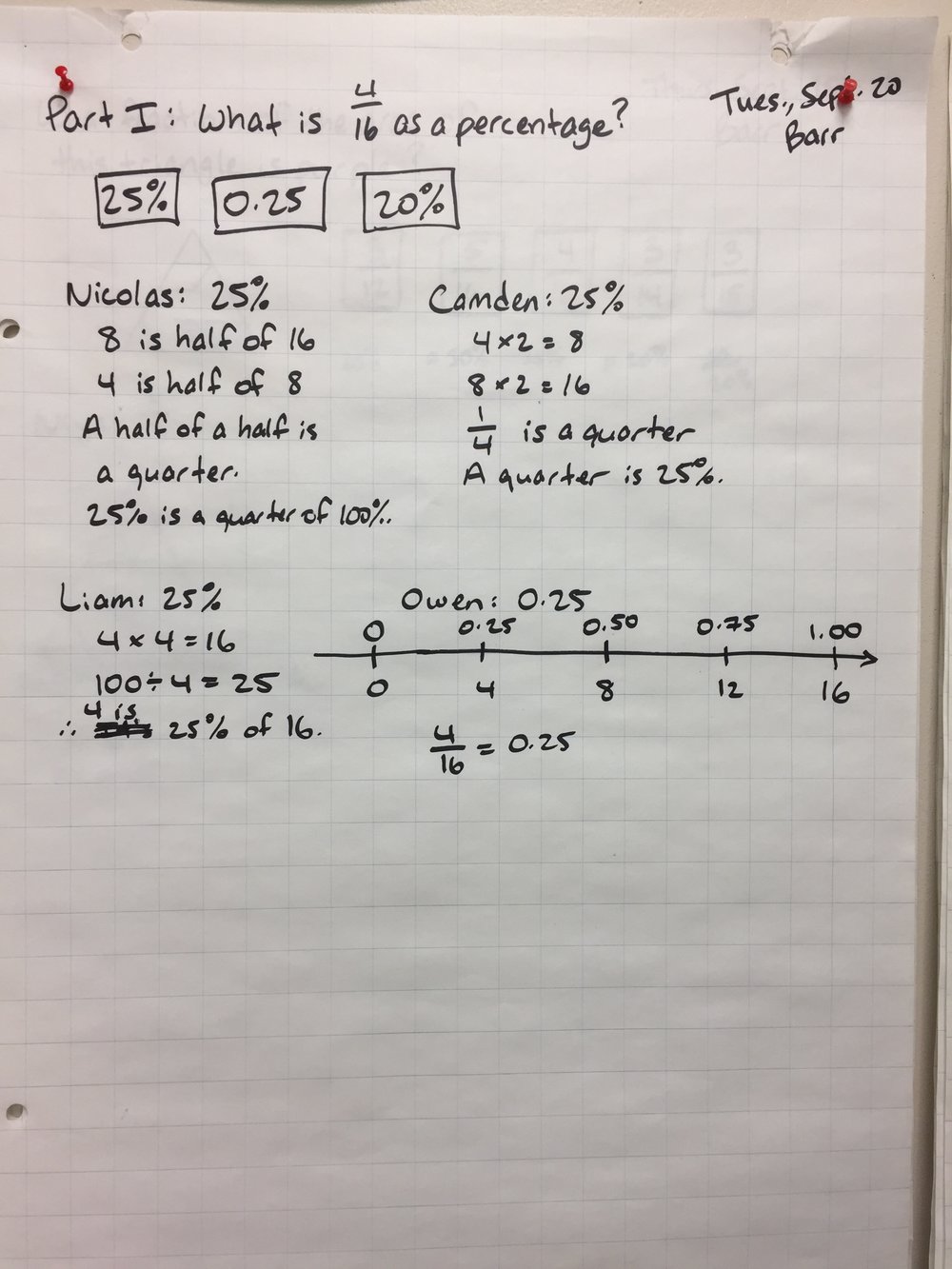Barr Number Talk