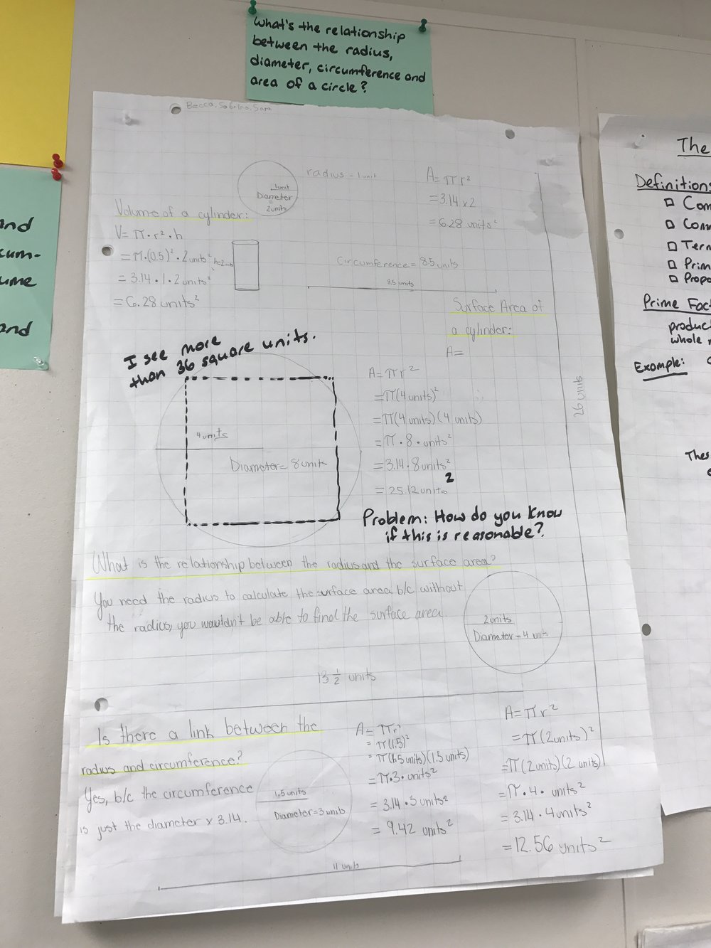 Area And Circumference Of Circles Barr 1